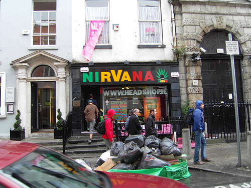 Nirvana Head Shop, South William Street, Dublin